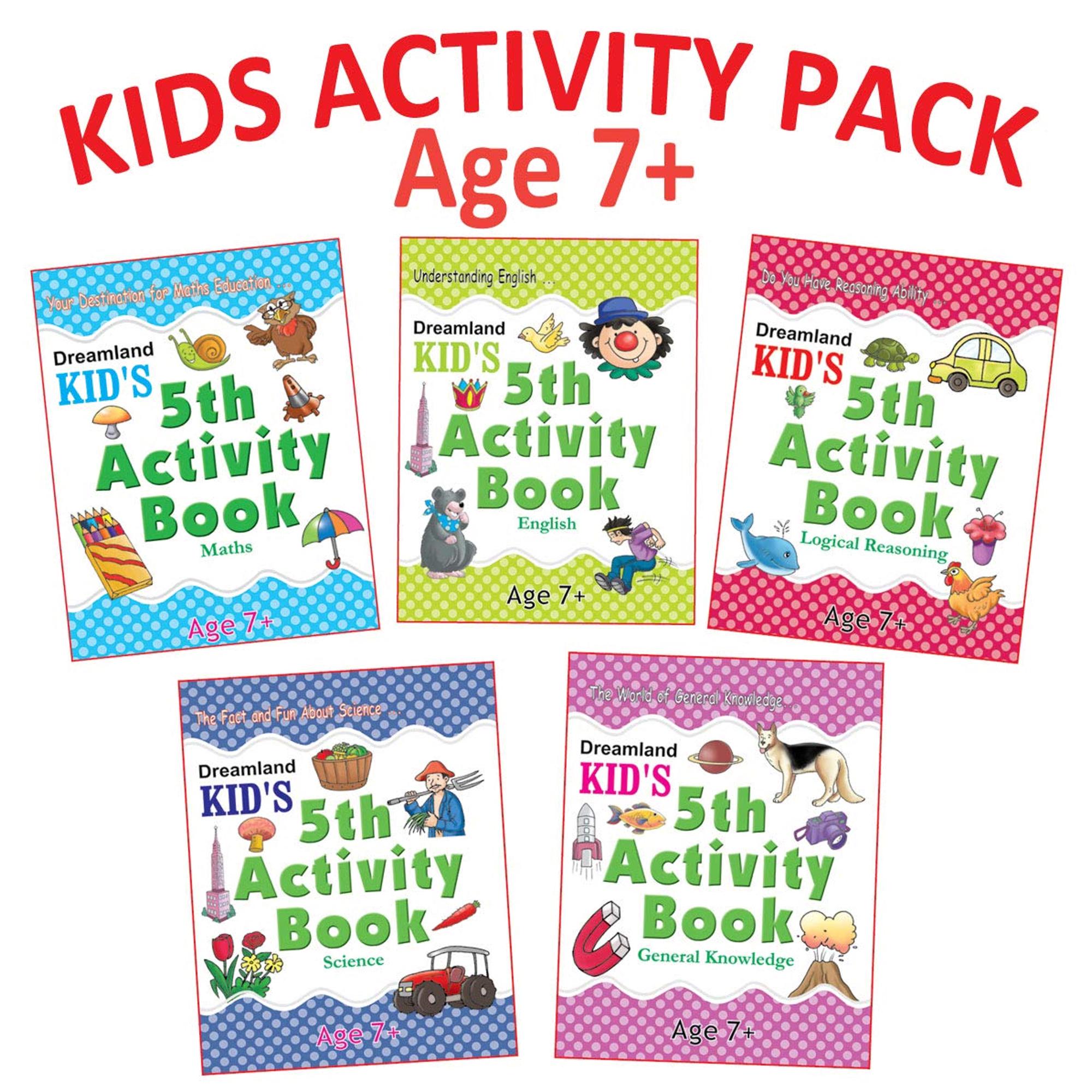 Colour & Activity Book for Books