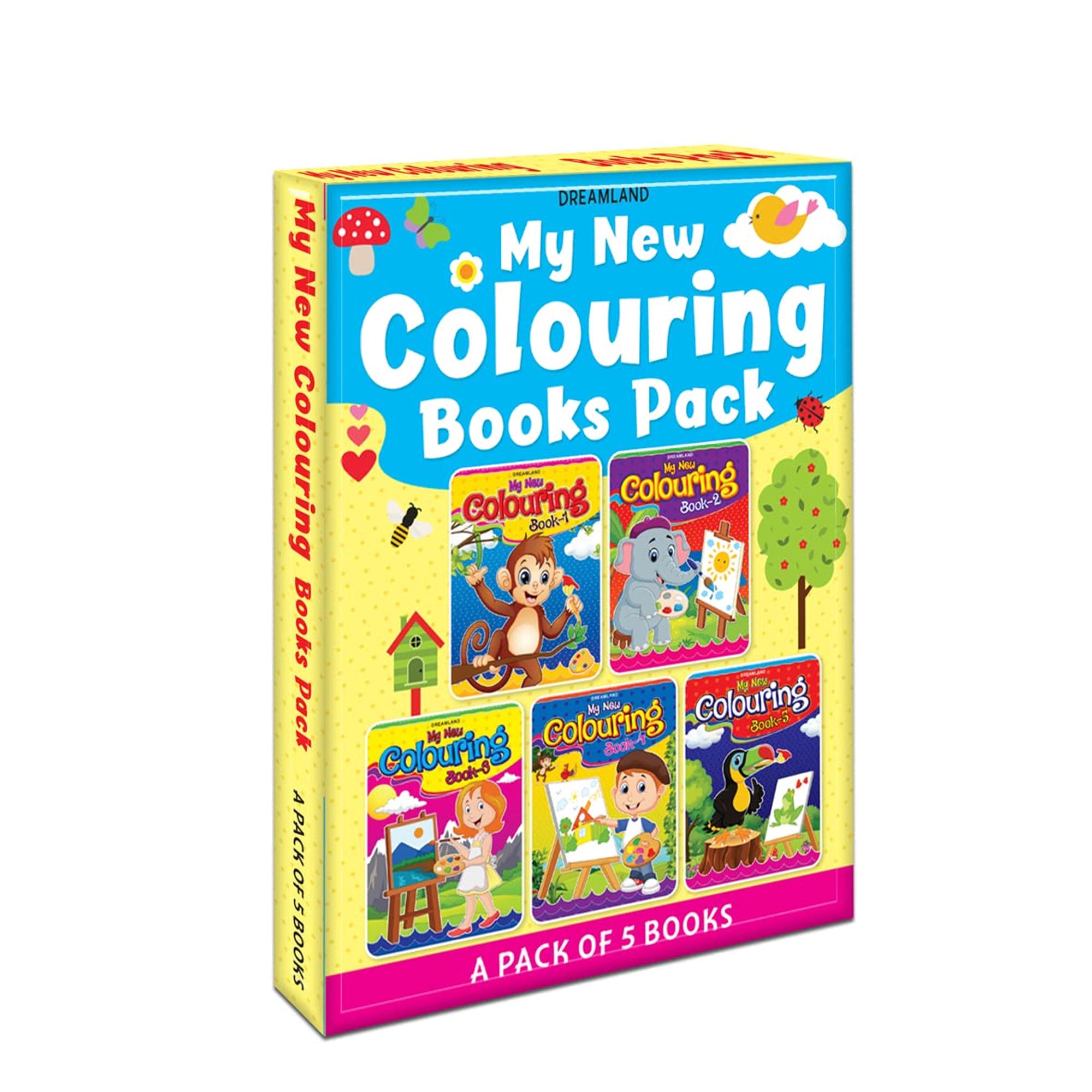 Colour & Activity Book for Books