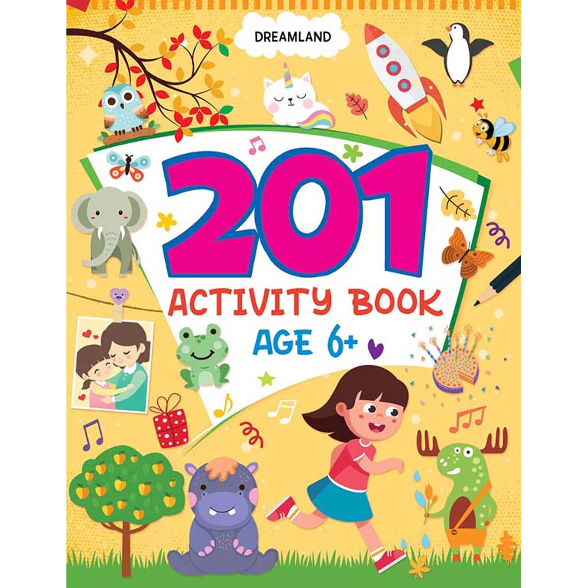 Colour & Activity Book for Books