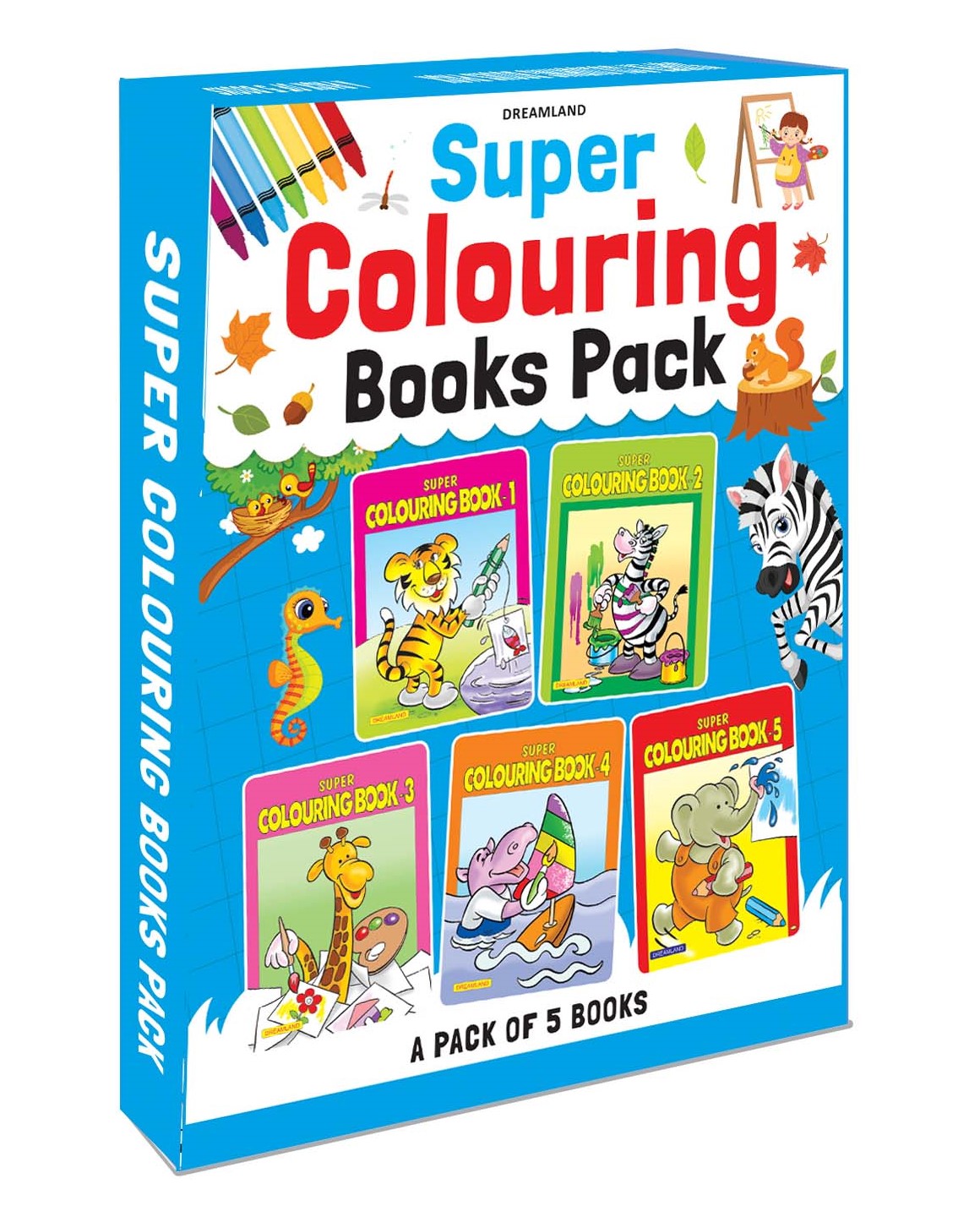 Colour & Activity Book for Books
