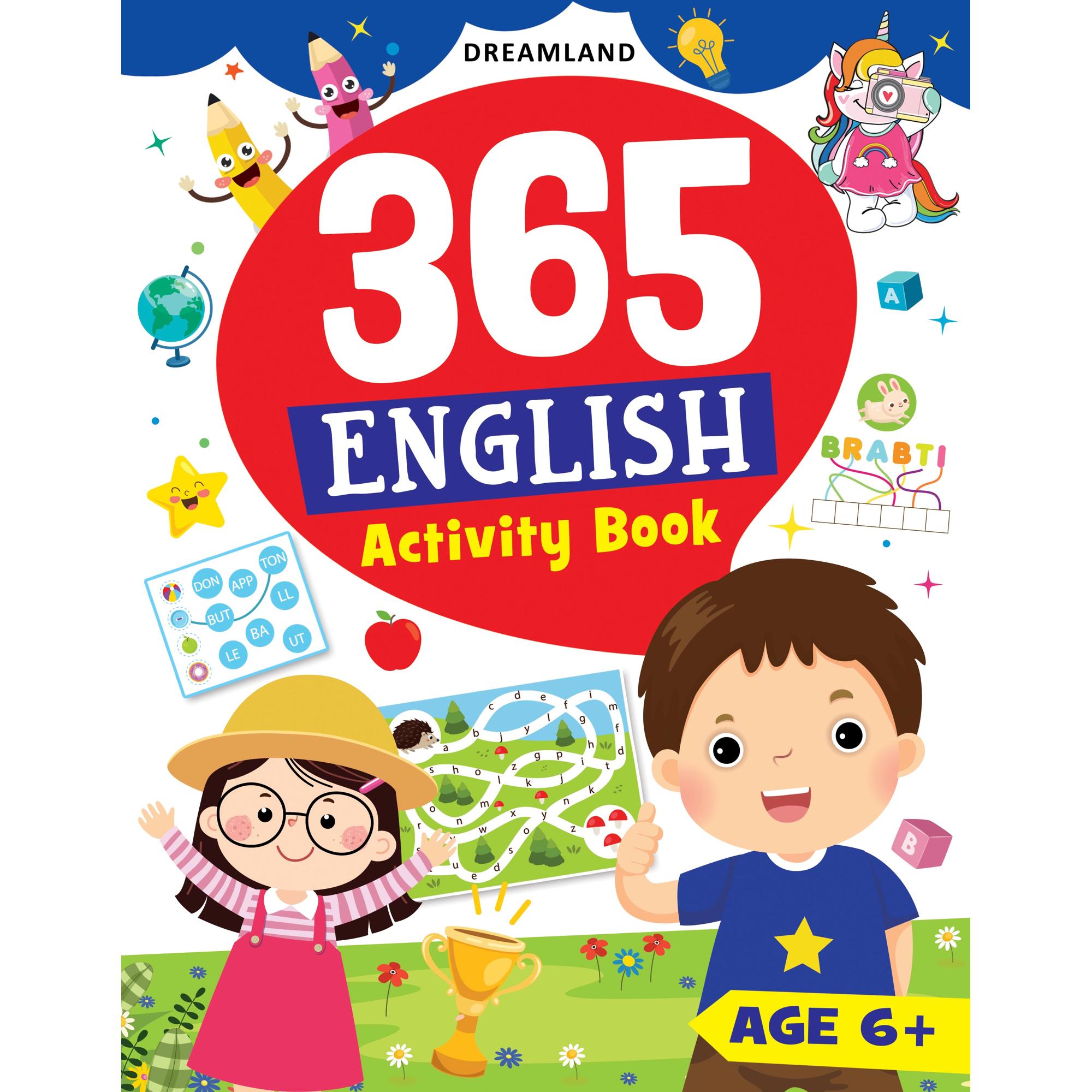Colour & Activity Book for Books
