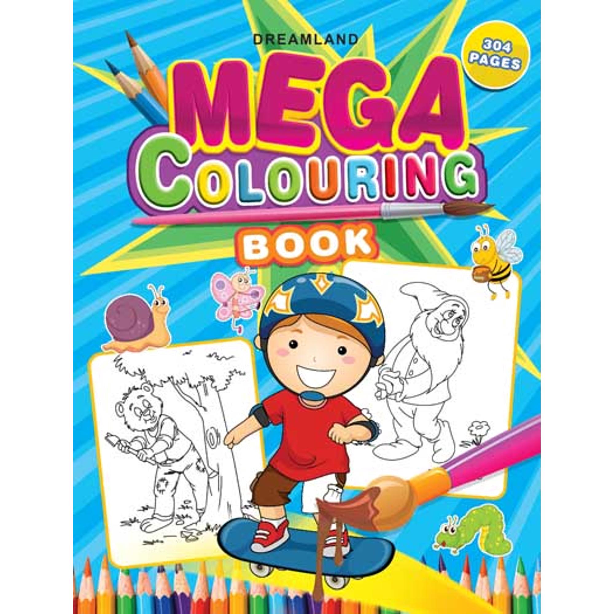 Colour & Activity Book for Books