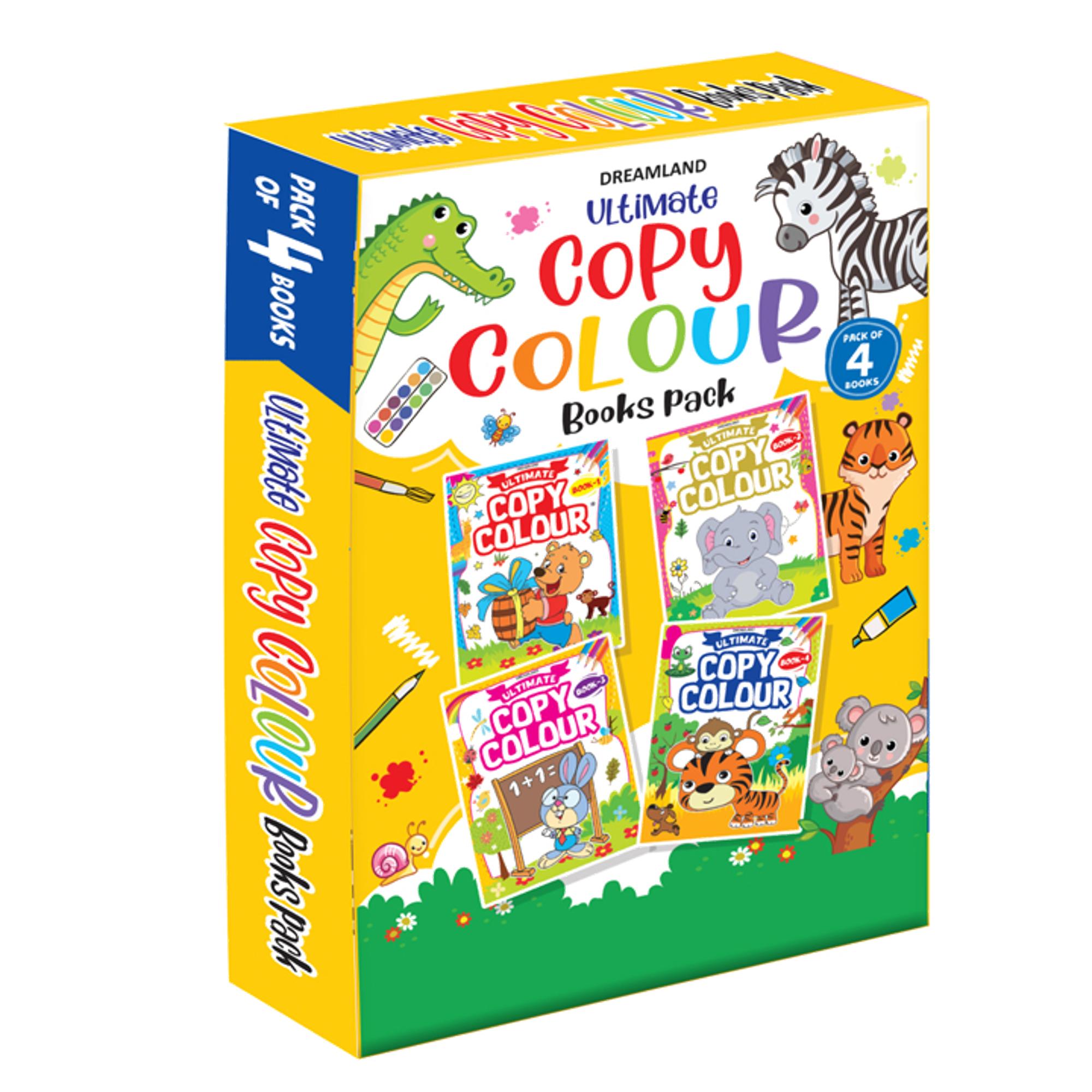 Colour & Activity Book for Books