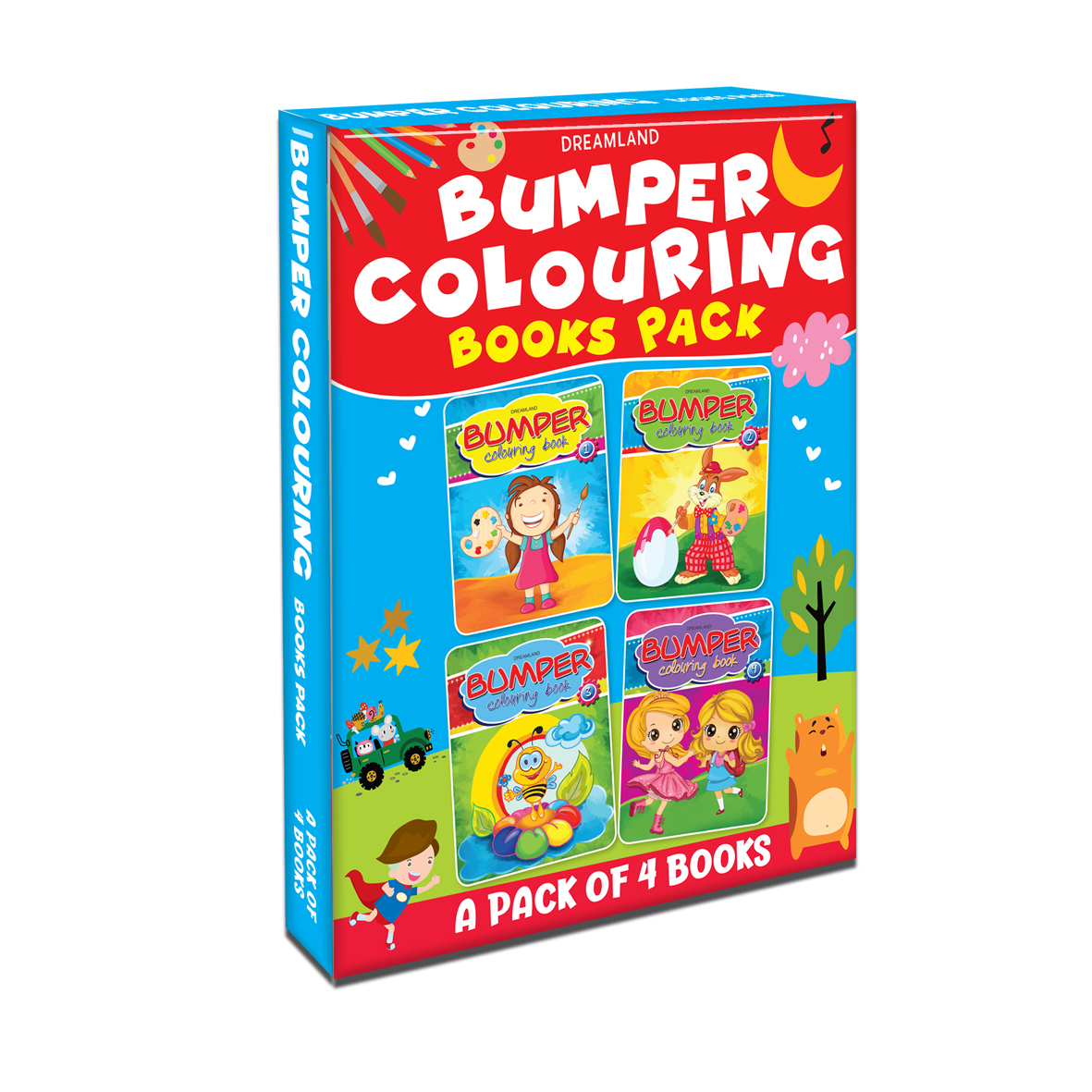 Colour & Activity Book for Books