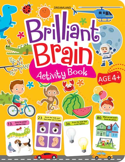 Colour & Activity Book for Books