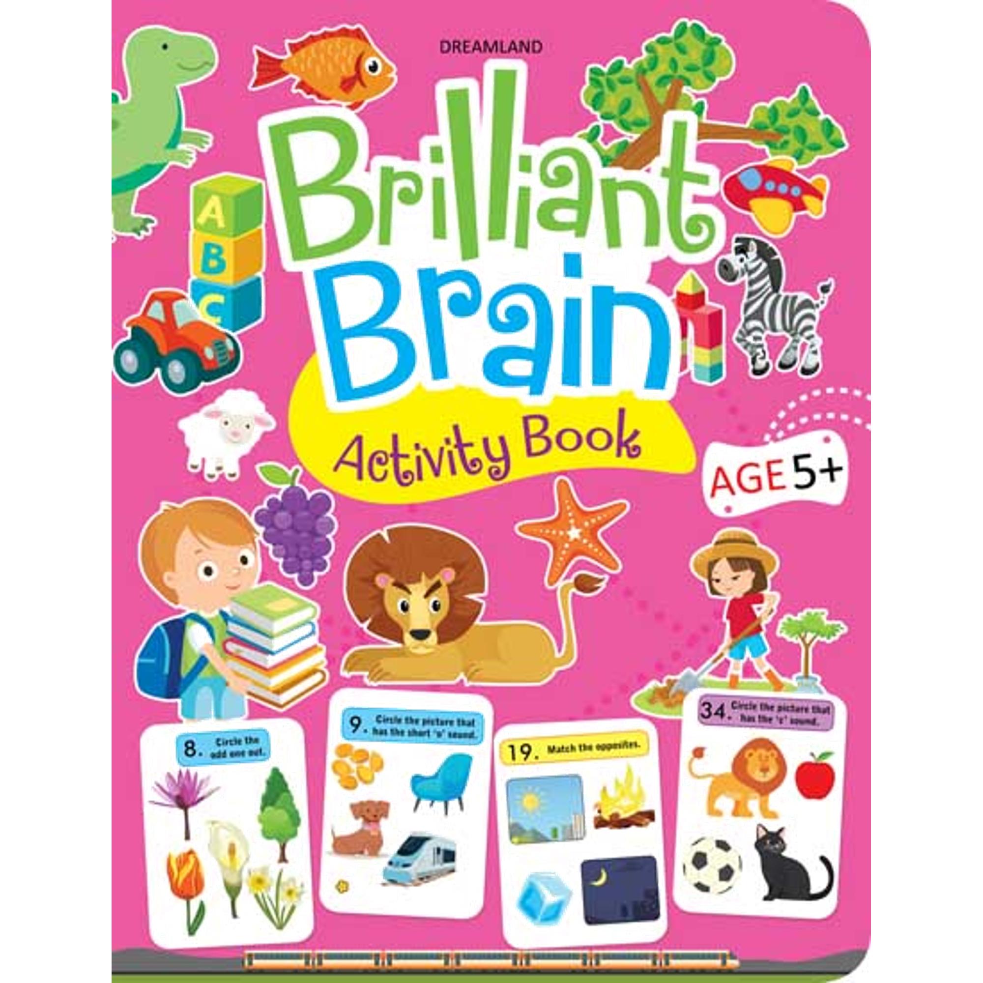 Colour & Activity Book for Books