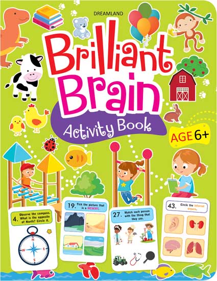 Colour & Activity Book for Books