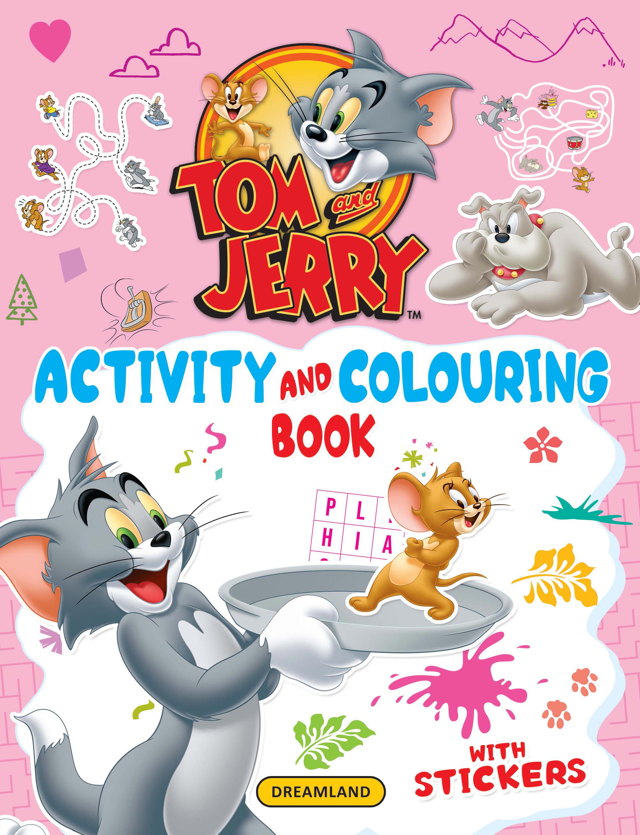 Colour & Activity Book for Books