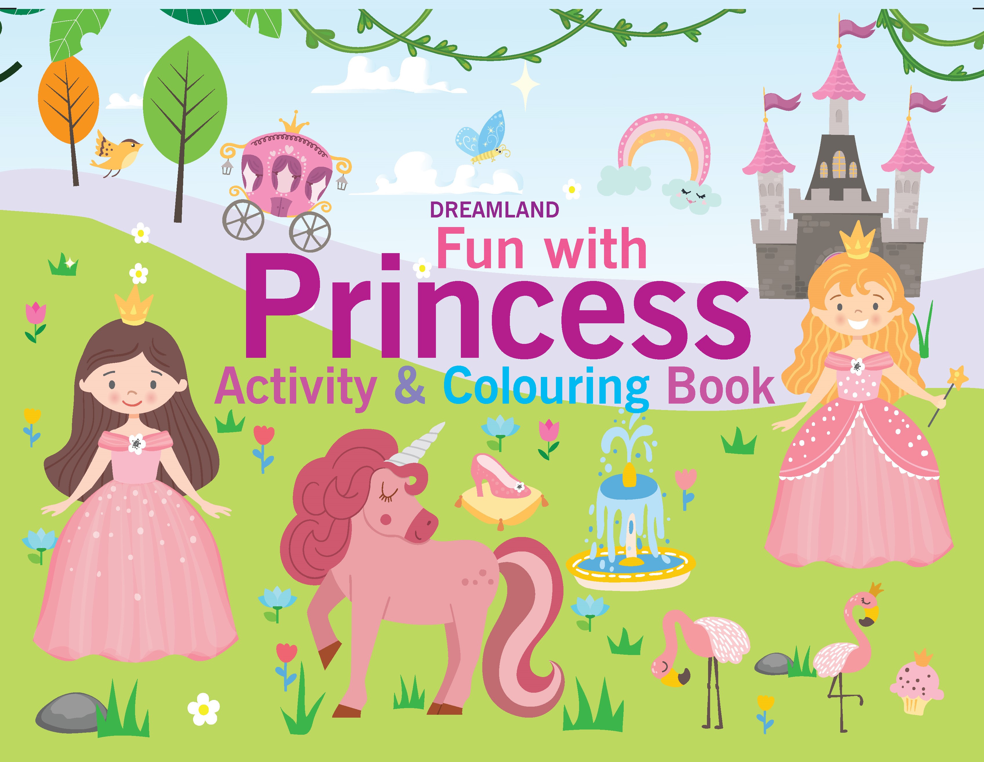 Colour & Activity Book for Books