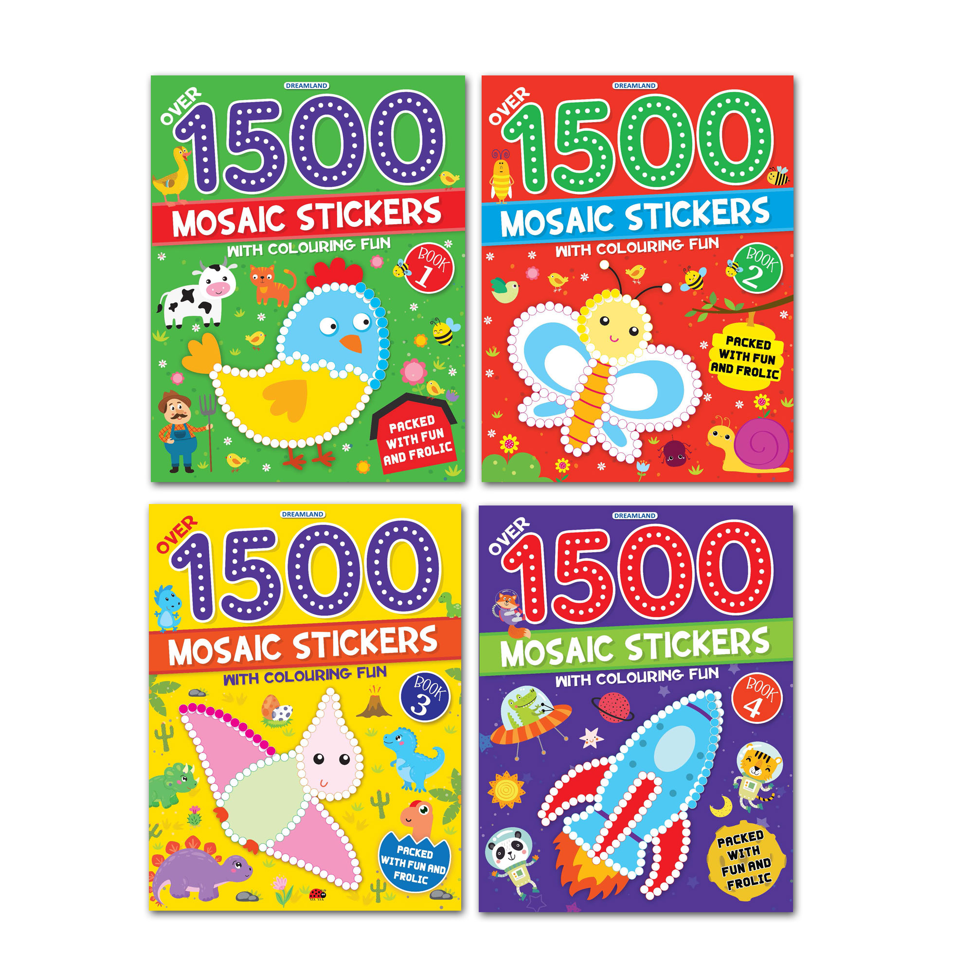 Colour & Activity Book for Books