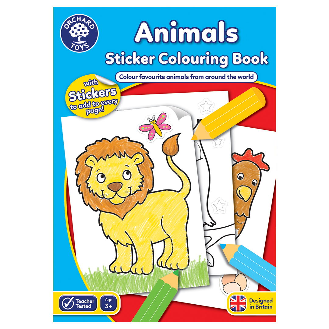 Colour & Activity Book for Books