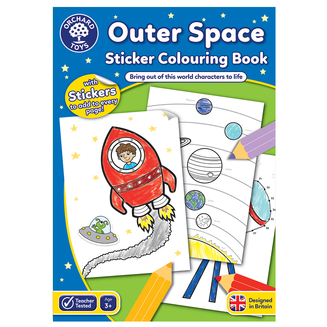 Colour & Activity Book for Books