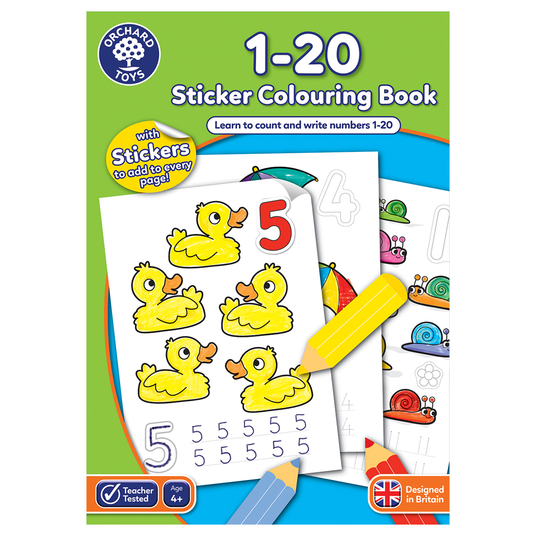 Colour & Activity Book for Books