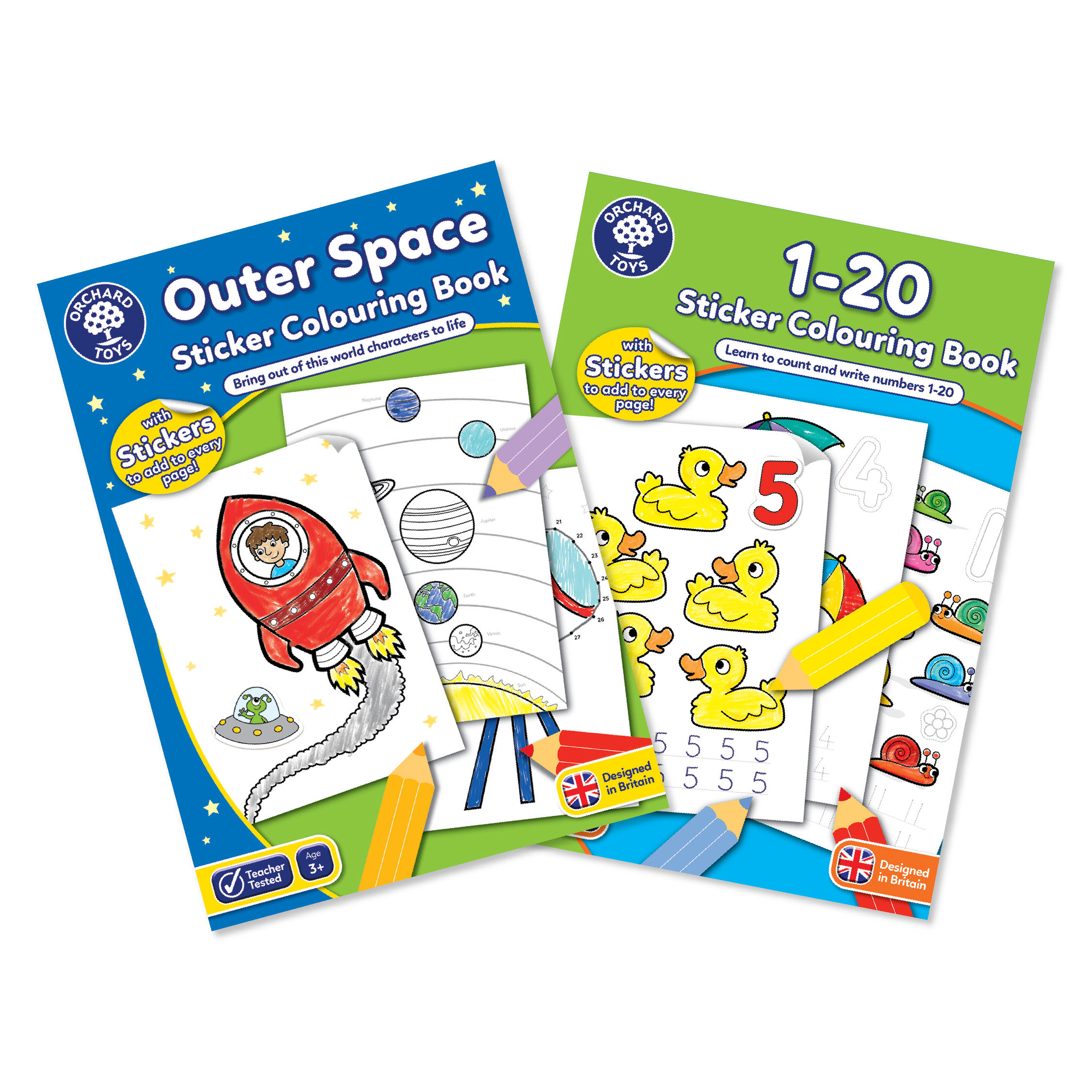 Colour & Activity Book for Books