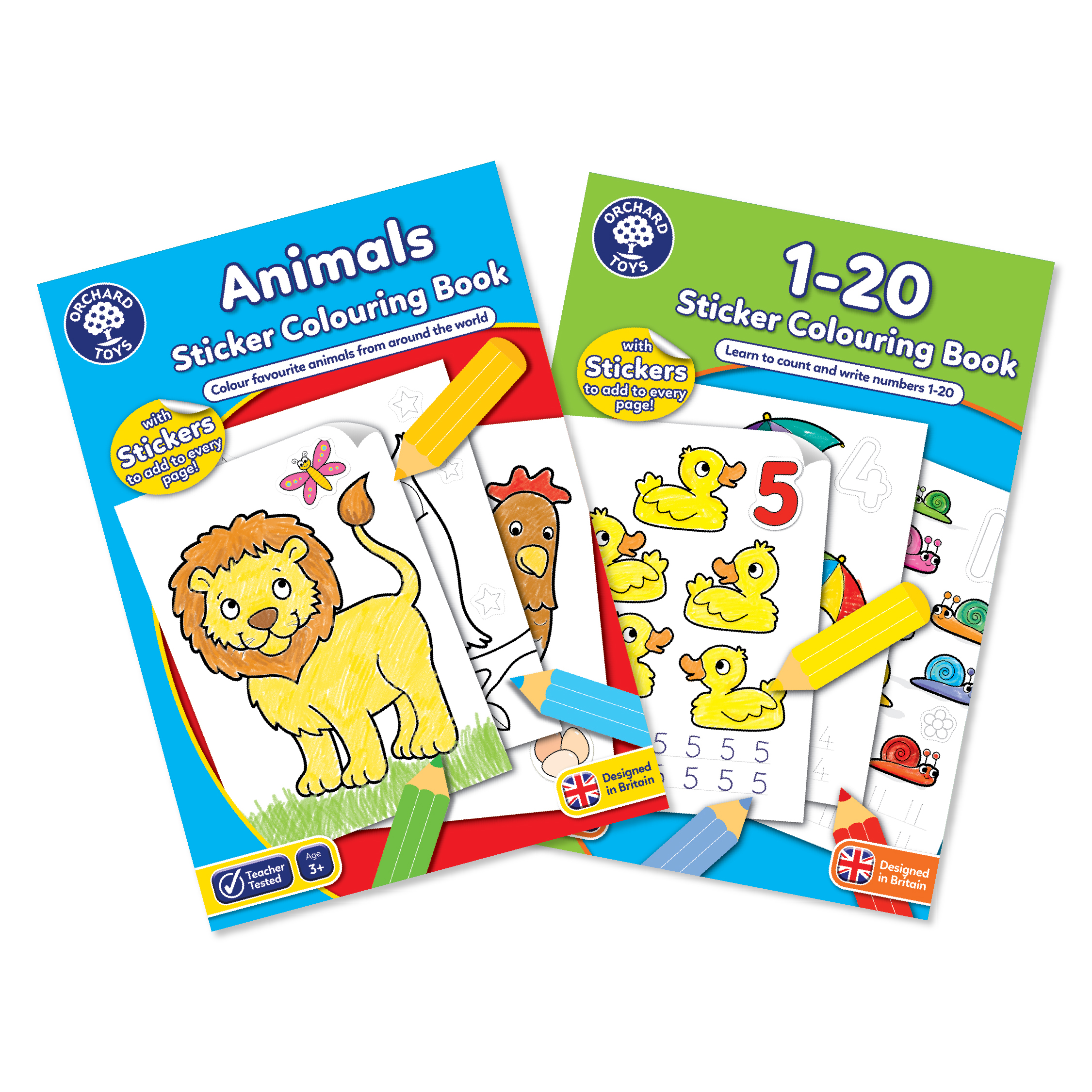 Colour & Activity Book for Books