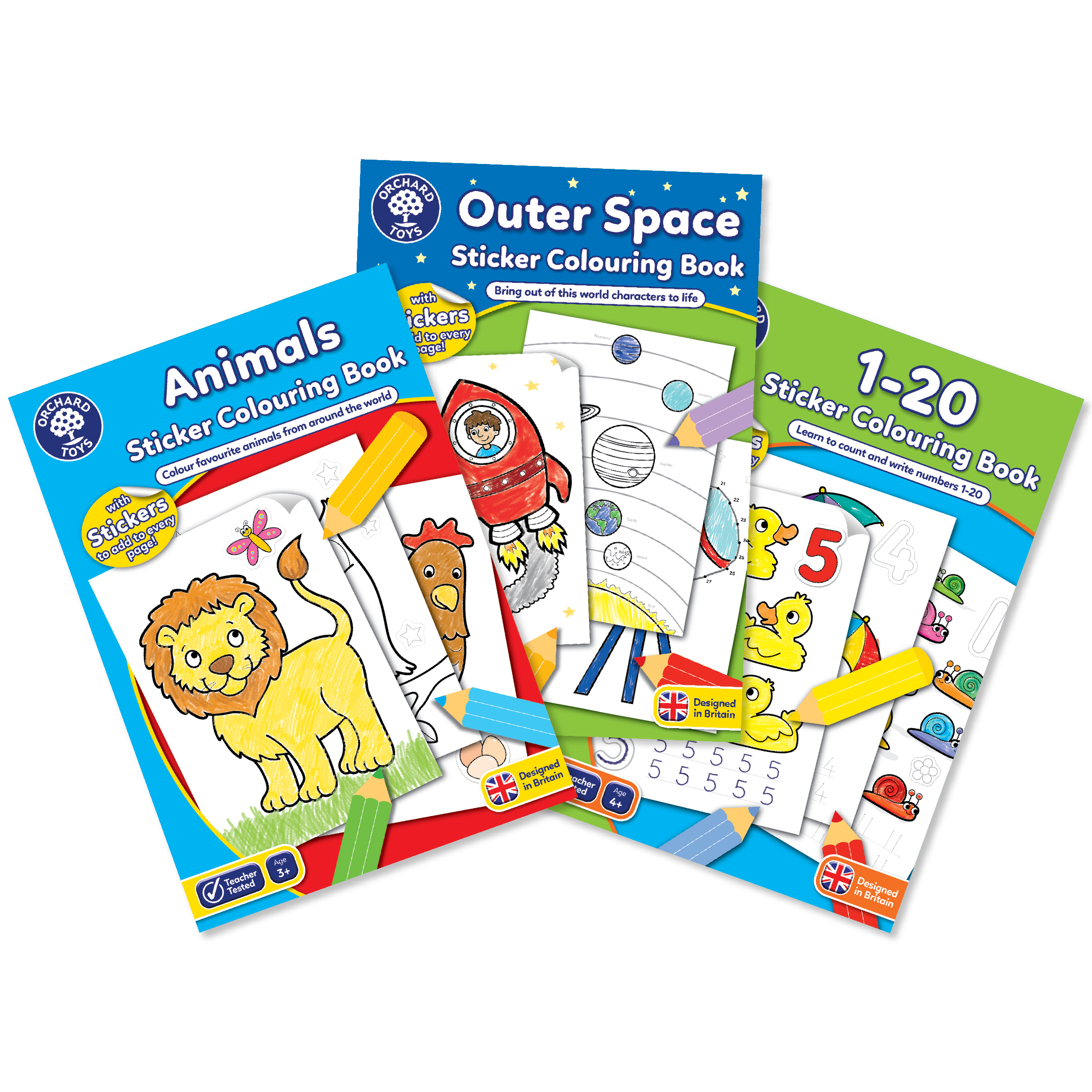 Colour & Activity Book for Books