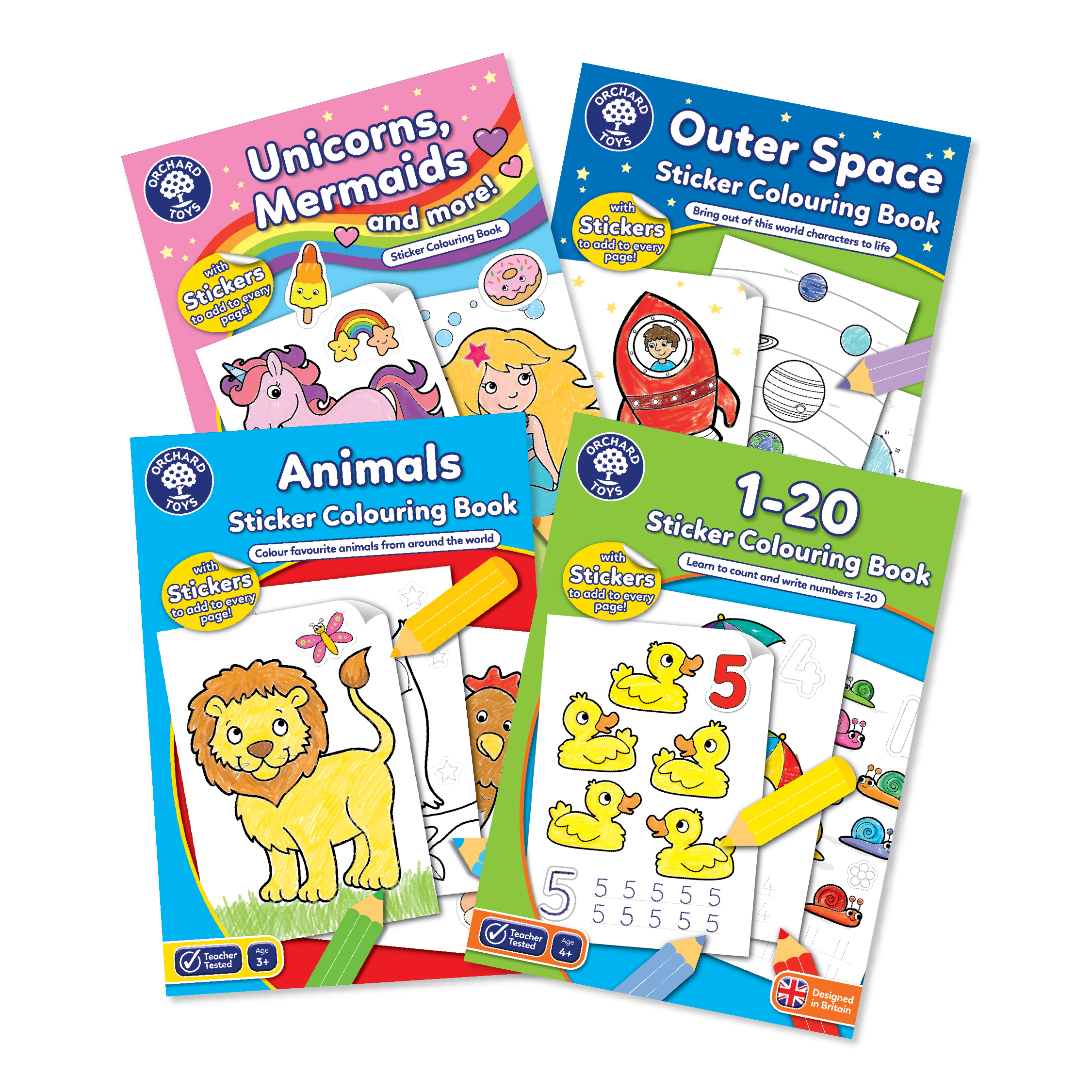 Colour & Activity Book for Books