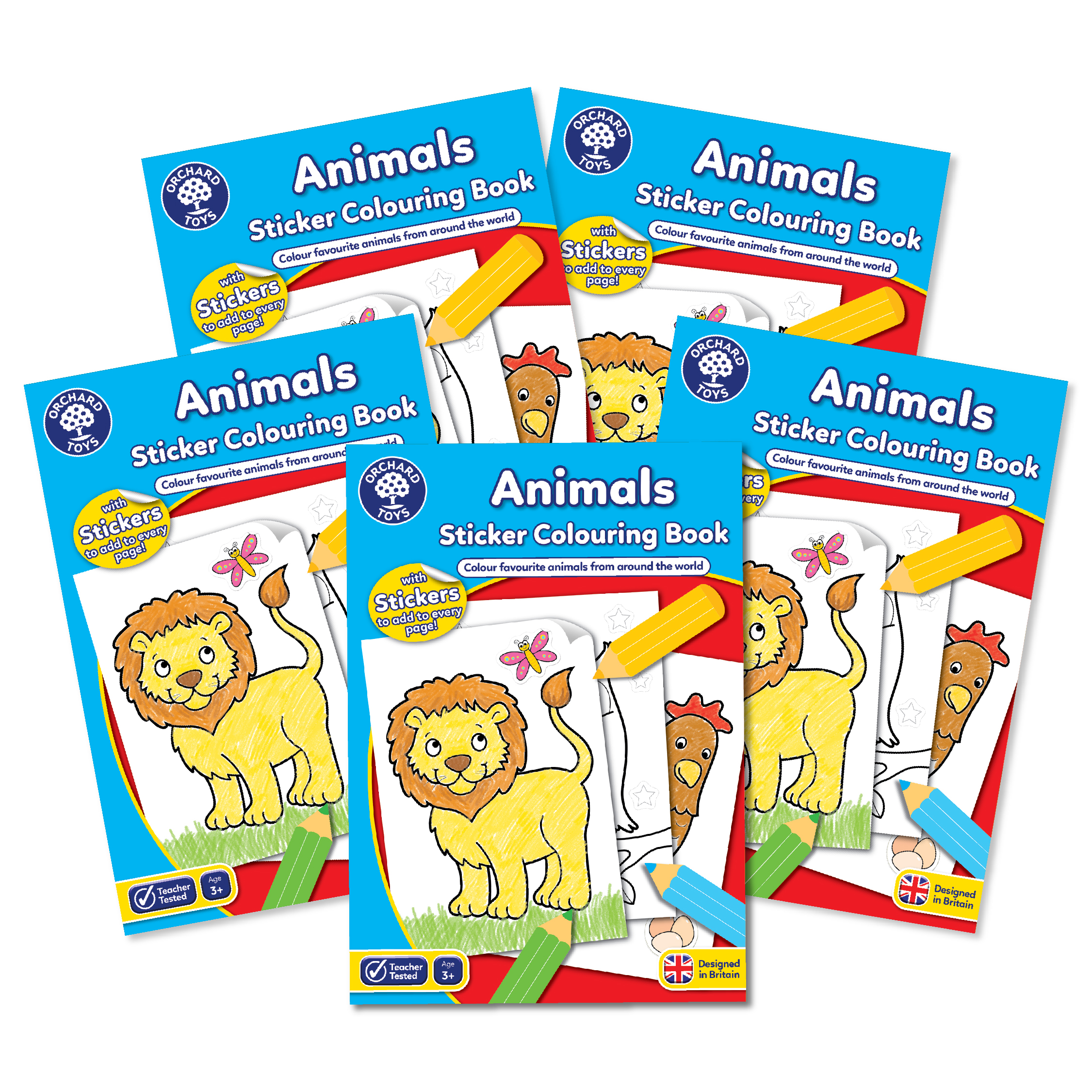 Colour & Activity Book for Books