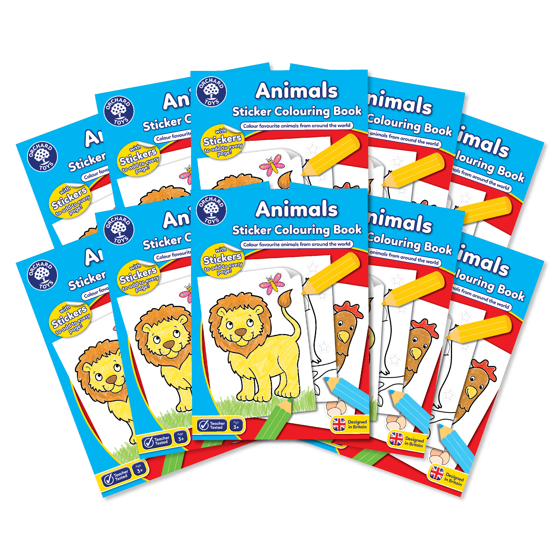 Colour & Activity Book for Books