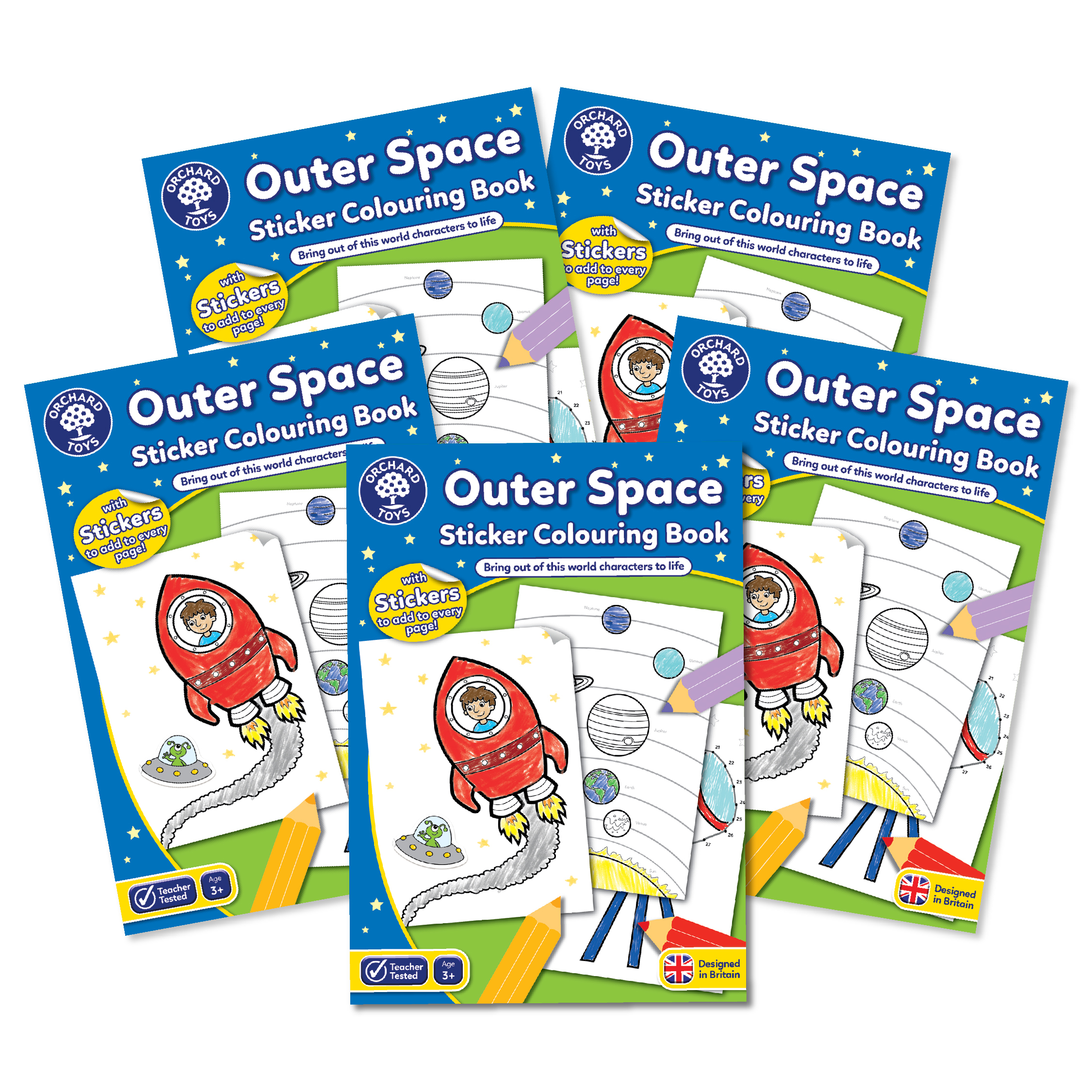Colour & Activity Book for Books