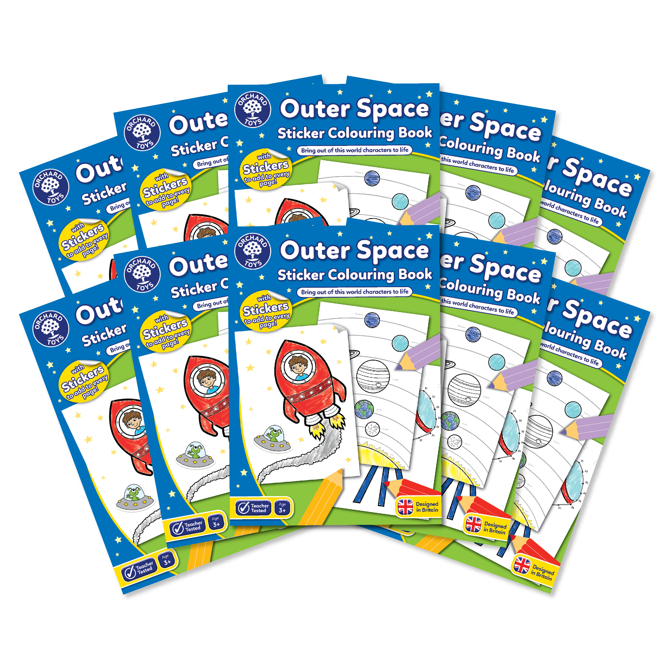 Colour & Activity Book for Books
