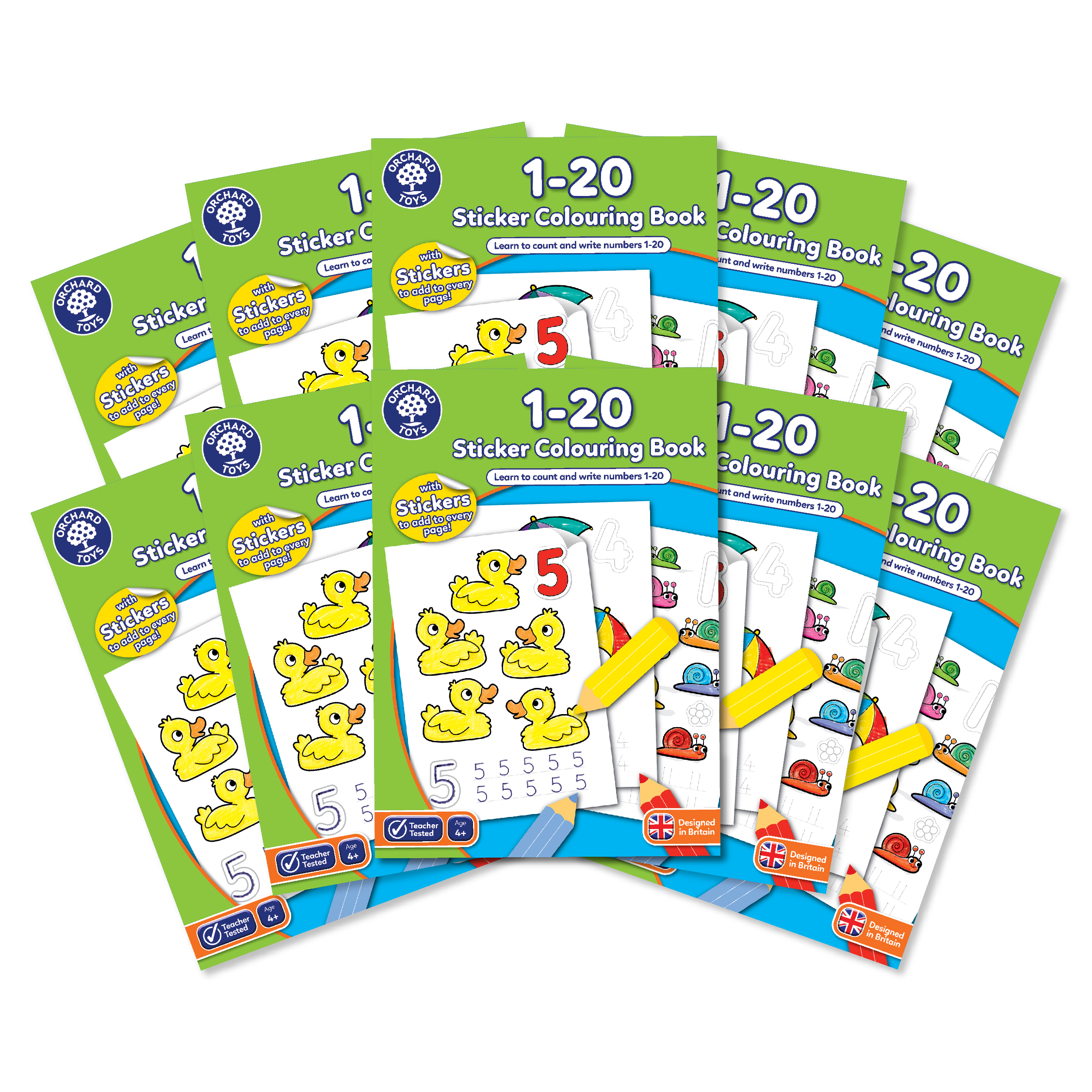 Colour & Activity Book for Books