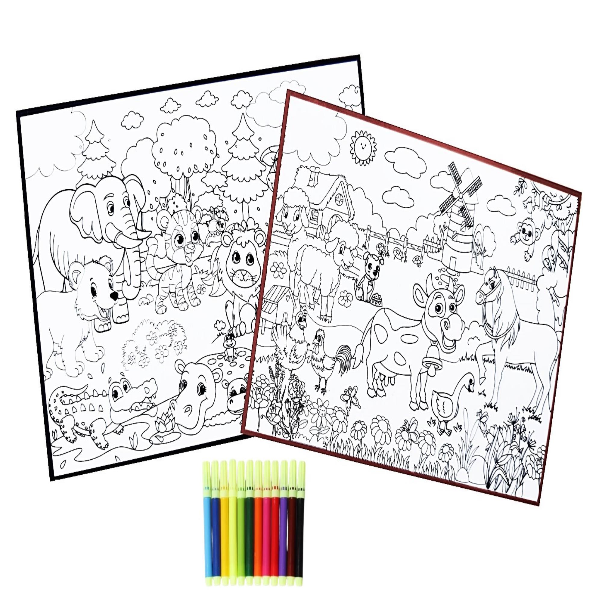 Drawing, Colouring, Painting for Toys