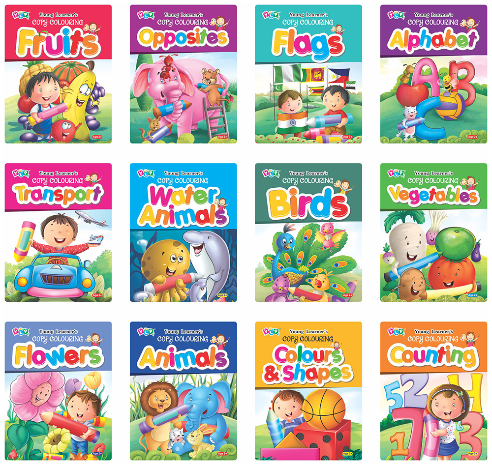 Colour & Activity Book for Books