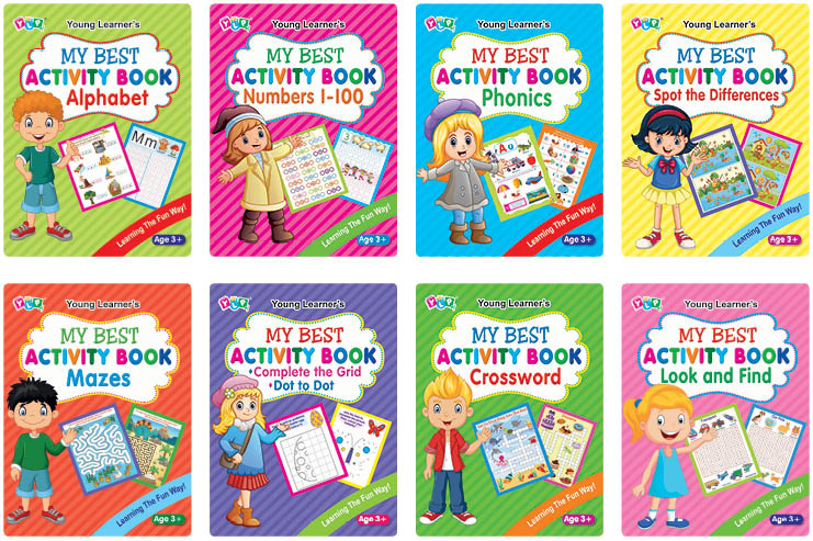 Colour & Activity Book for Books