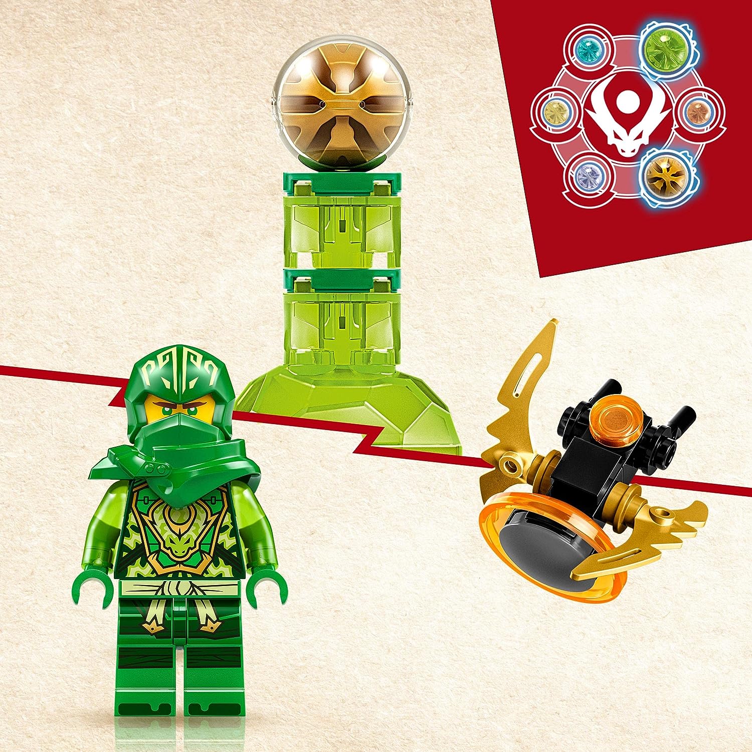 Buy LEGO NINJAGO Lloyd's Dragon Power Spinjitzu Spin 71779