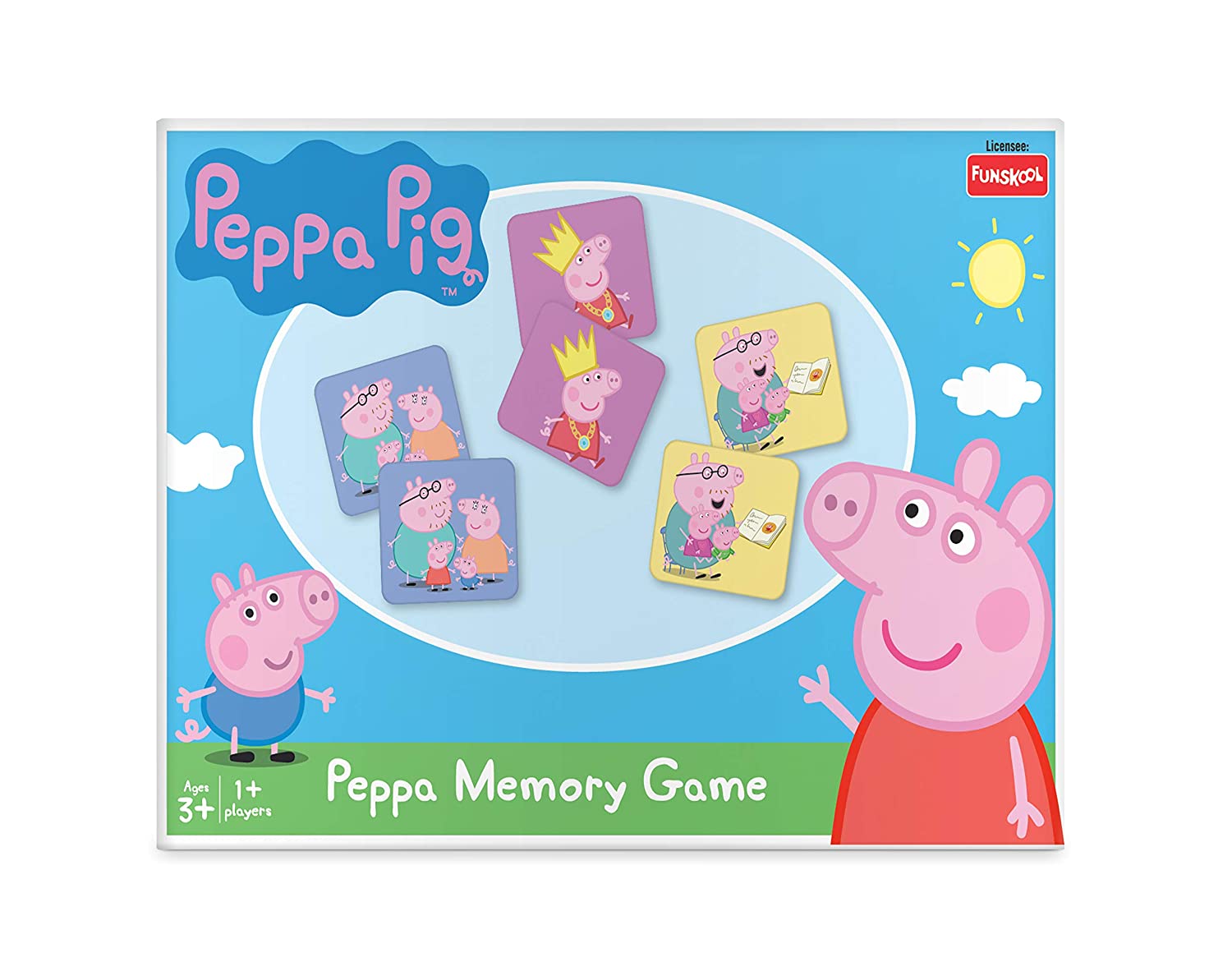 Buy Funskool Games Peppa Pig Memory Game Board Game for Kids 3 Years+ |  Toysrus® India Official Online Store