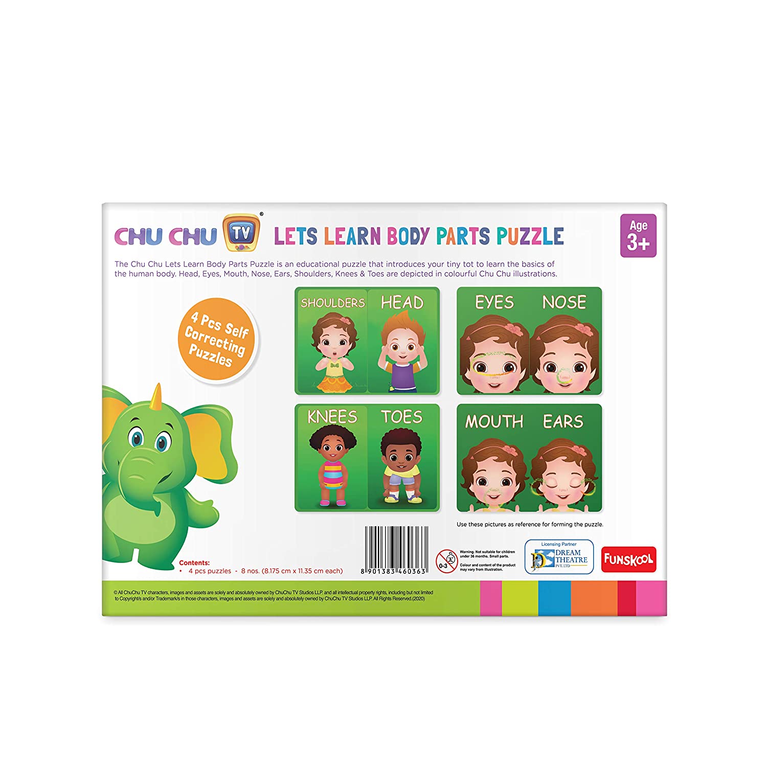 Buy Funskool Games Puzzles Chu Chu Body Parts Preschool learning &  development toys Preschool learning & development toys | Toysrus® India  Official Online Store