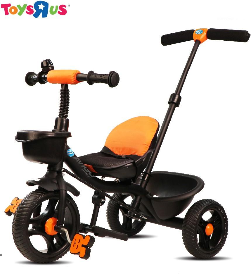 Buy Avigo Kids Tricycle Orange 08 Tricycle Orange Black Toysrus India Official Online Store